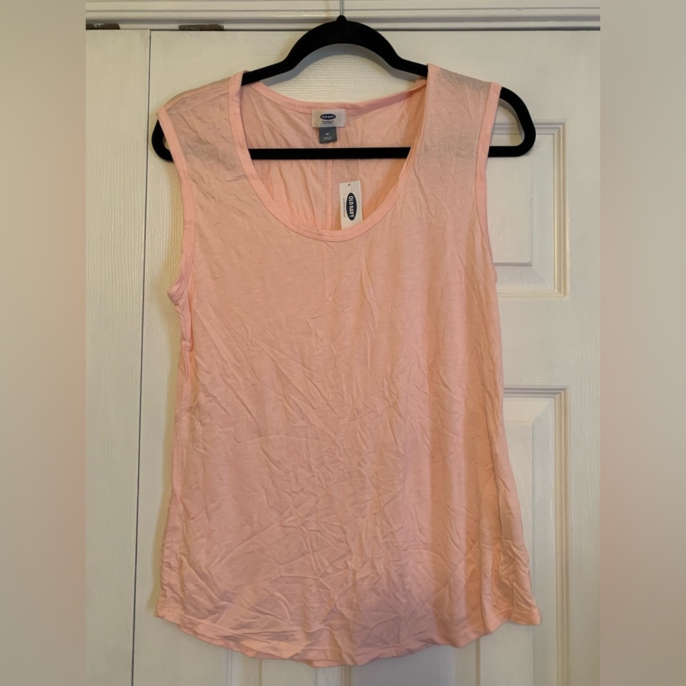 Old Navy pink tank top size medium NWT